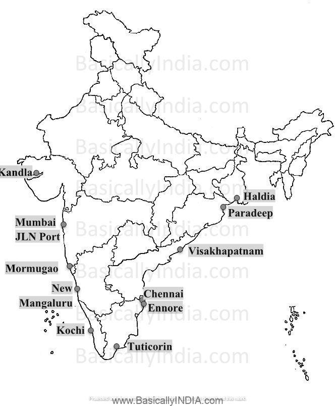 Major Sea Ports of India