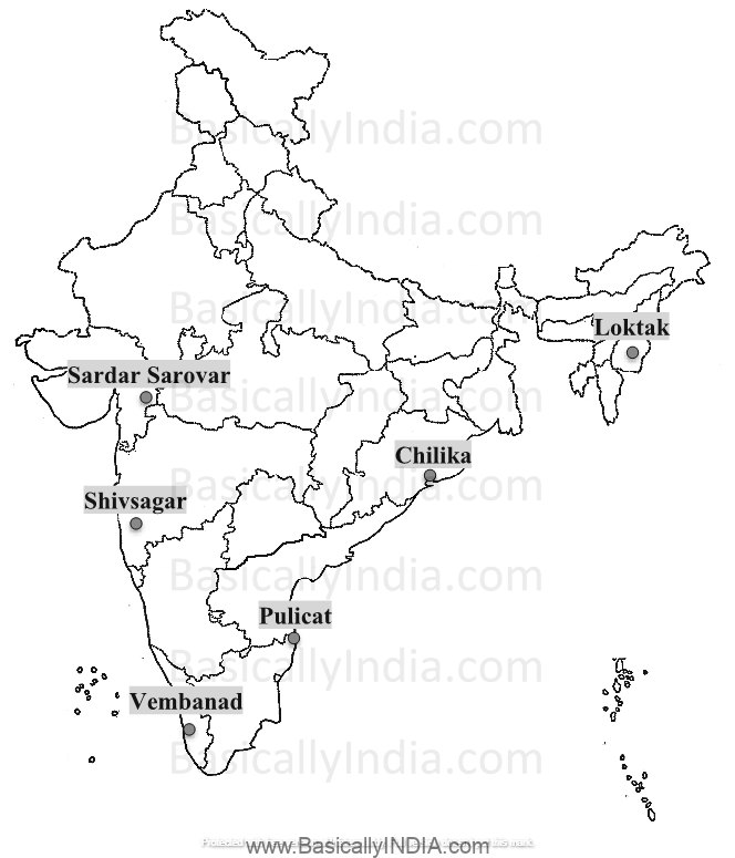 Lakes of India