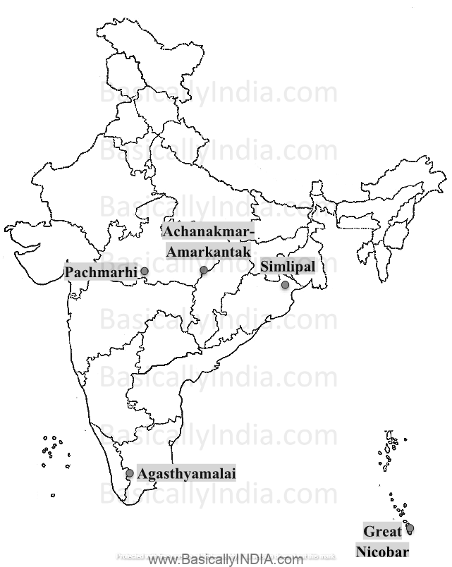 Biosphere Reserves in INDIA