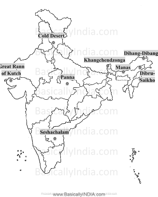 Biosphere Reserves in INDIA